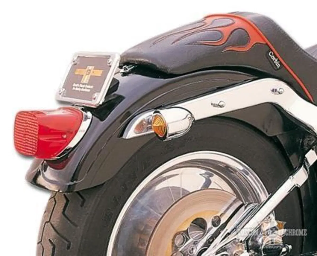 Parafango posteriore Bobber per Softail dal 1986 a 