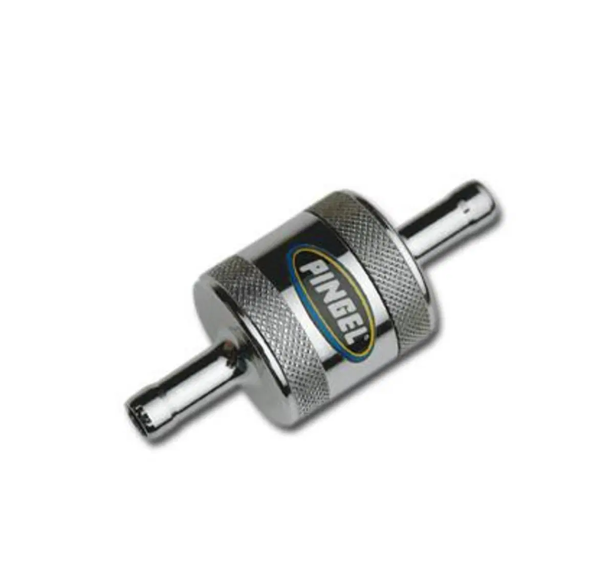 Filtro benzina Pingel cromato per tubo con diametr 