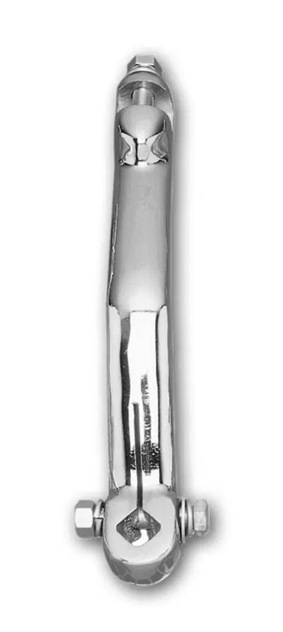 Leva cromata disassata per avviamento kickstarter 