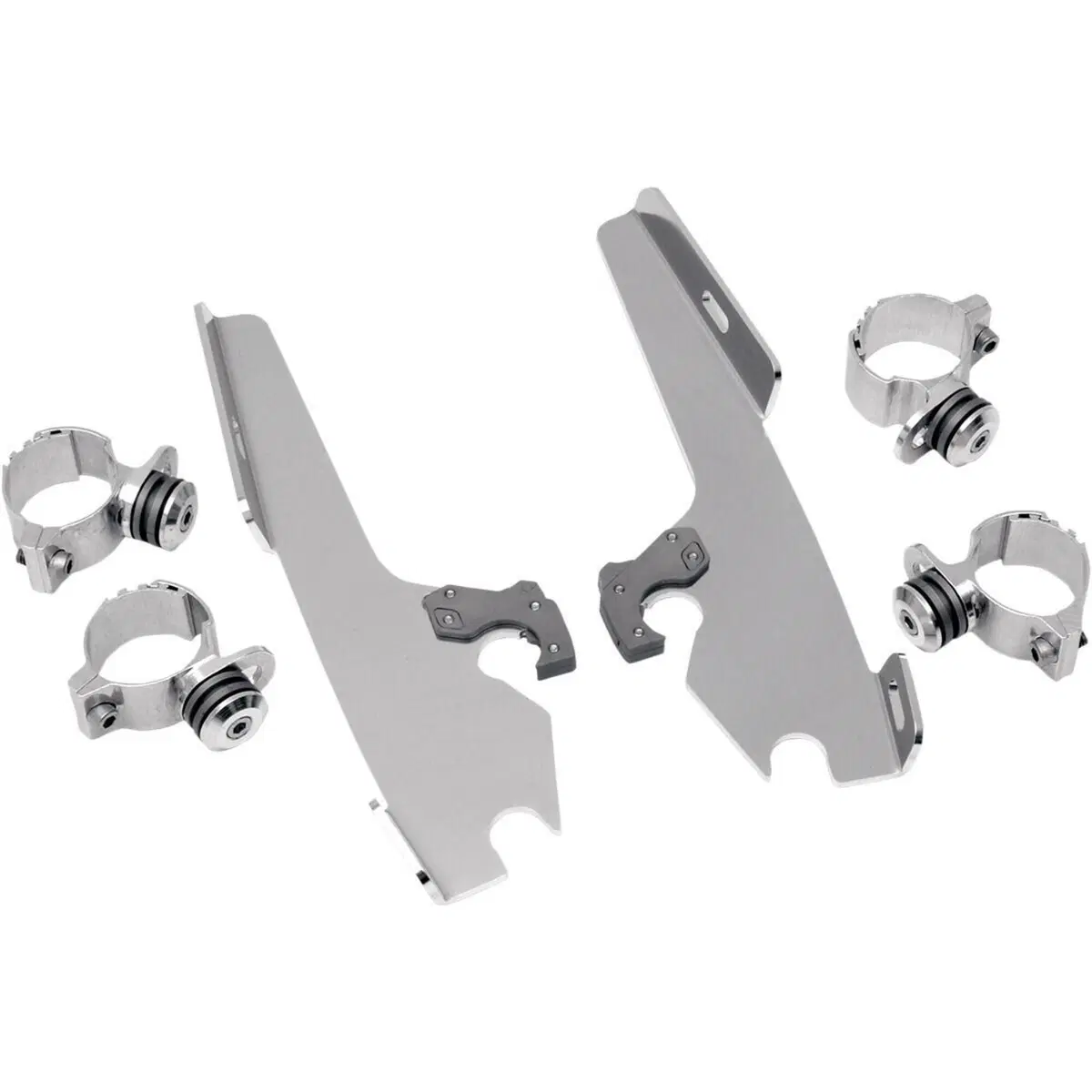 kit sgancio rapido cromato per Batwing Memphis Sha 