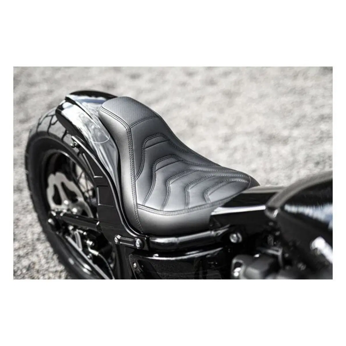 Sella Killer Custom Predator nera per parafango Bo 