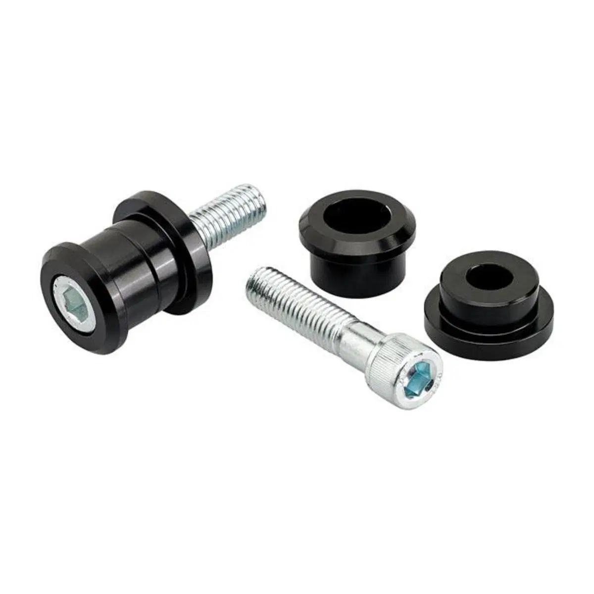 Kit montaggio riser rigido Biltwell neri per vari