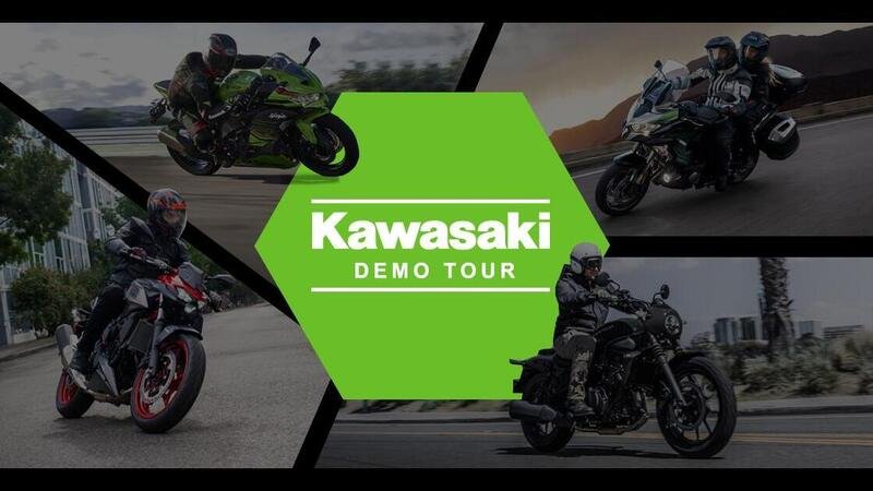 Ripartono sabato 23 marzo i Kawasaki Demo Tour