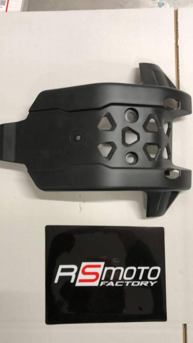 Piastra Paramotore Per Honda NC750X (2017-2023) - Protezione Motore E Telaio In Alluminio, Colore Nero