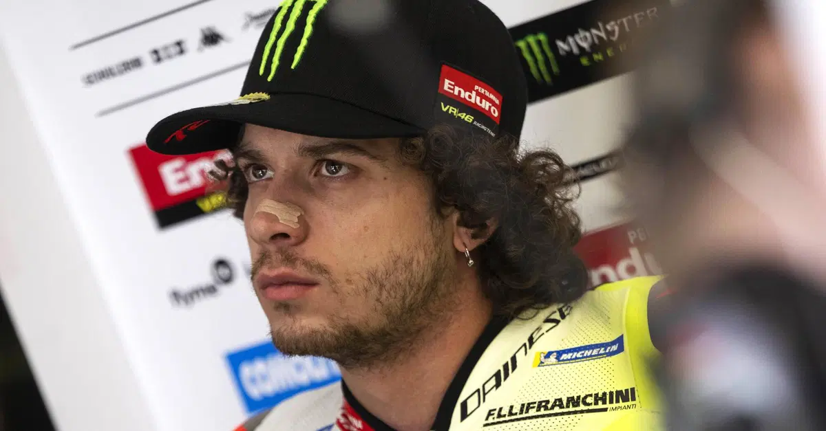 MotoGP 2024. GP del Portogallo. Marco Bezzecchi: "Non sono n&eacute; contento n&eacute; nel panico. La GP24? Competitiva, ma non l&rsquo;ho provata&rdquo;