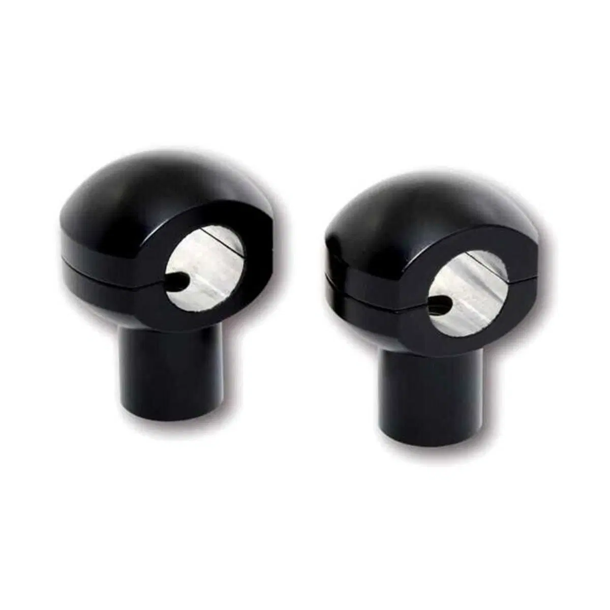 Riser Ball alti 1’’, neri, Per manubri da 1’’ Moto 