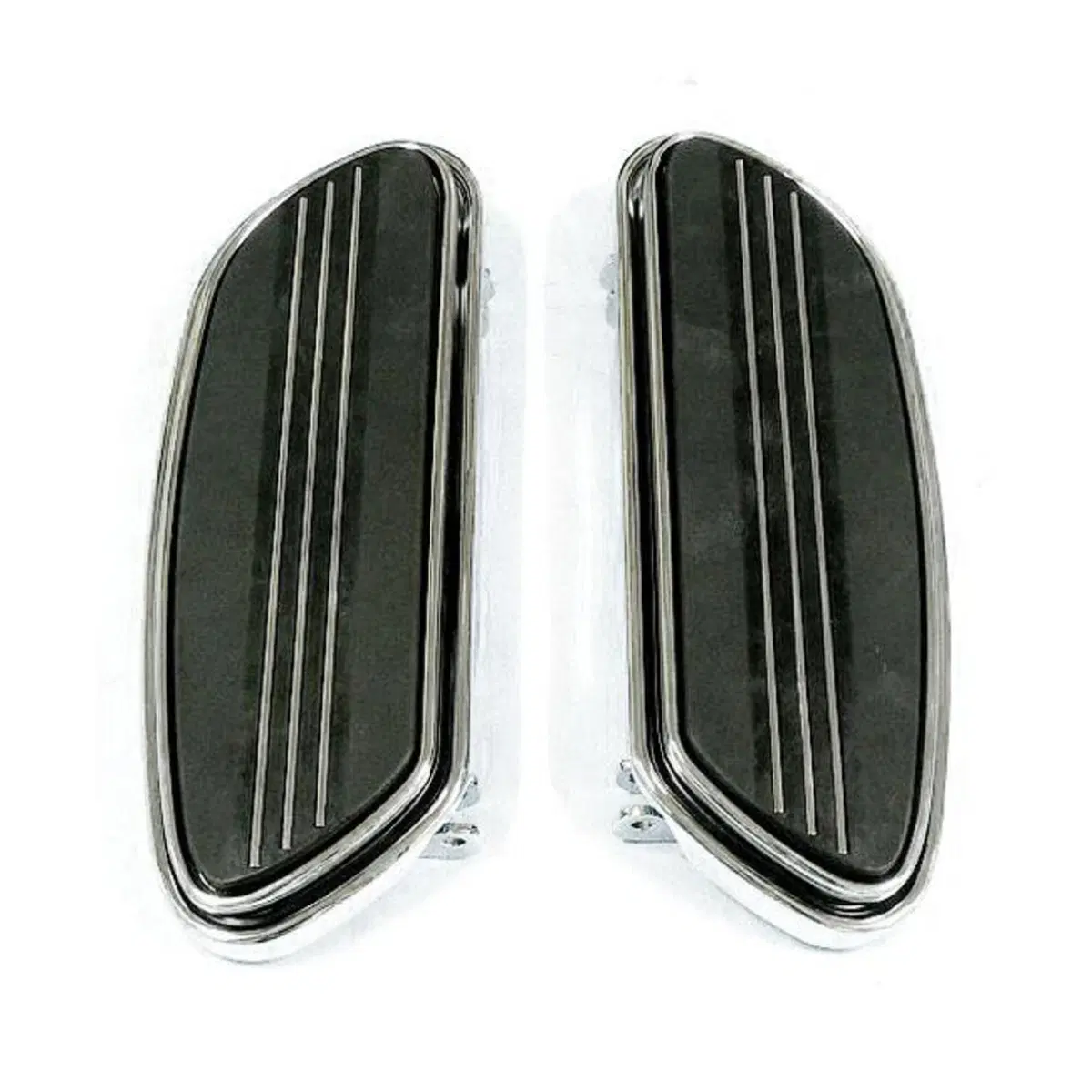 Pedane ammortizzate cromate Per Softail FLST e Tou 