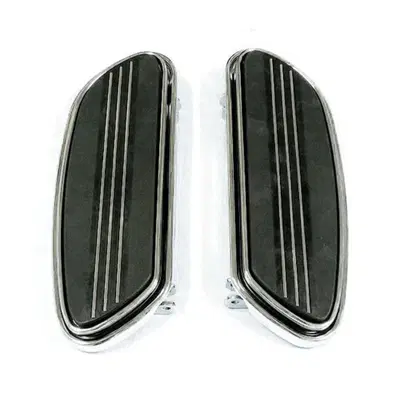 Pedane ammortizzate cromate Per Softail FLST&nbsp;e Tou 