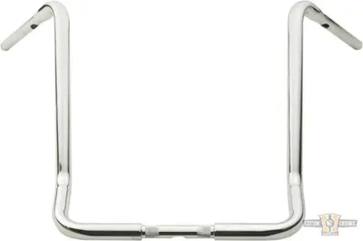 Manubrio Ape Hanger 1-1/4" alto 19" FLHT Cromato D Santee