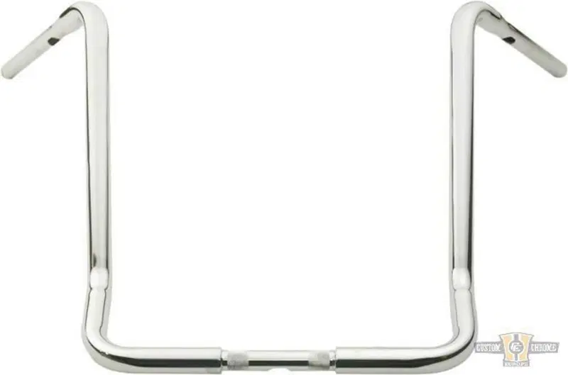 Manubrio Ape Hanger 1-1/4" alto 19" FLHT Cromato D Santee