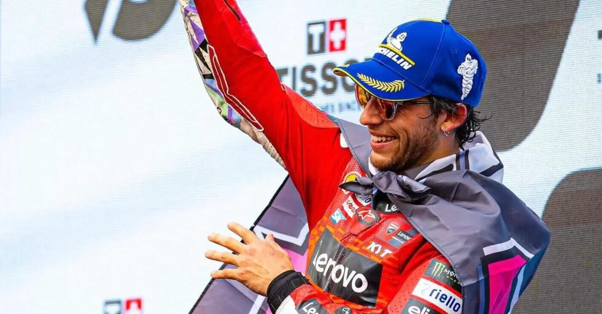 MotoGP 2024. GP del Portogallo. Enea Bastianini: "Bellissimo essere sul podio un anno dopo l'incidente"