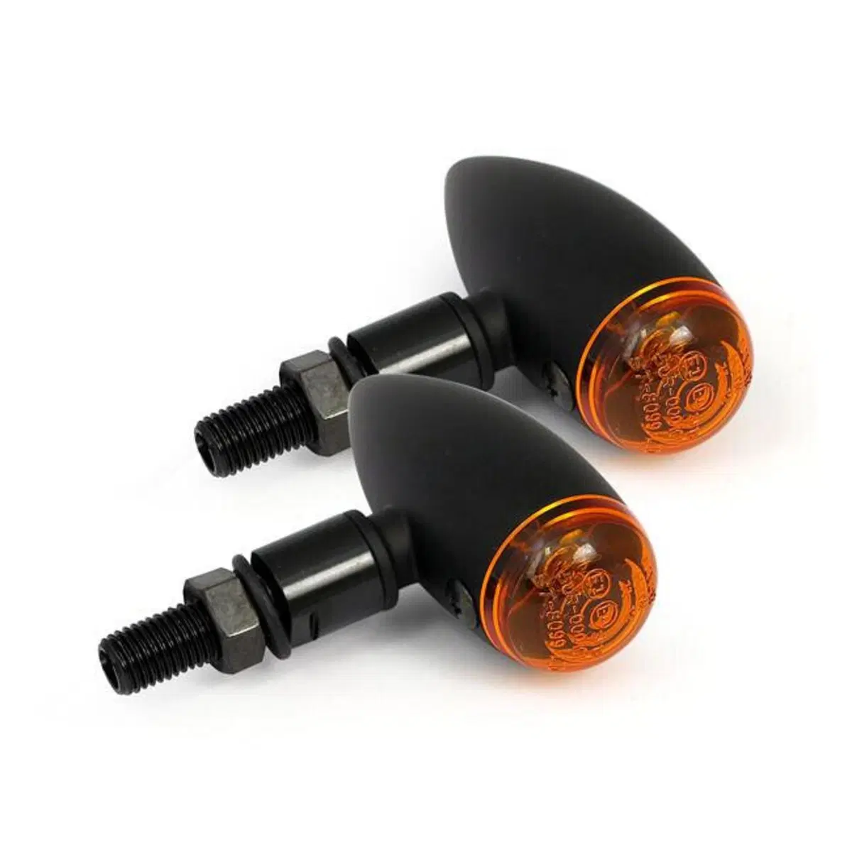 Frecce a lampadina Micro Bullet nere lente arancio 