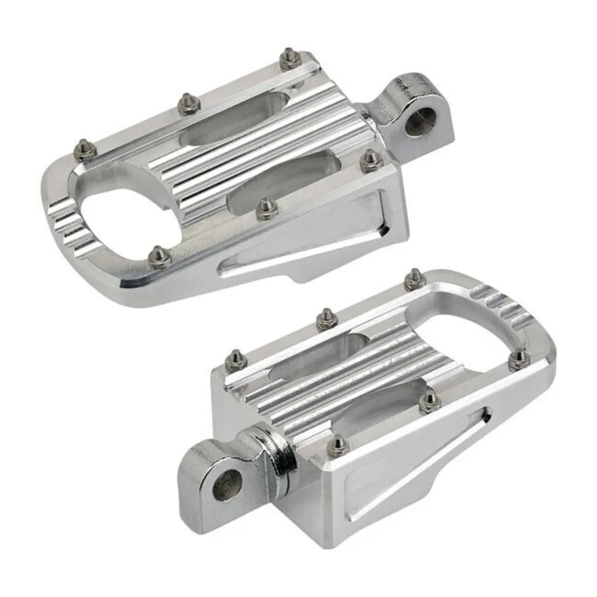 Pedaline guidatore Biltwell Punisher lucide con ad