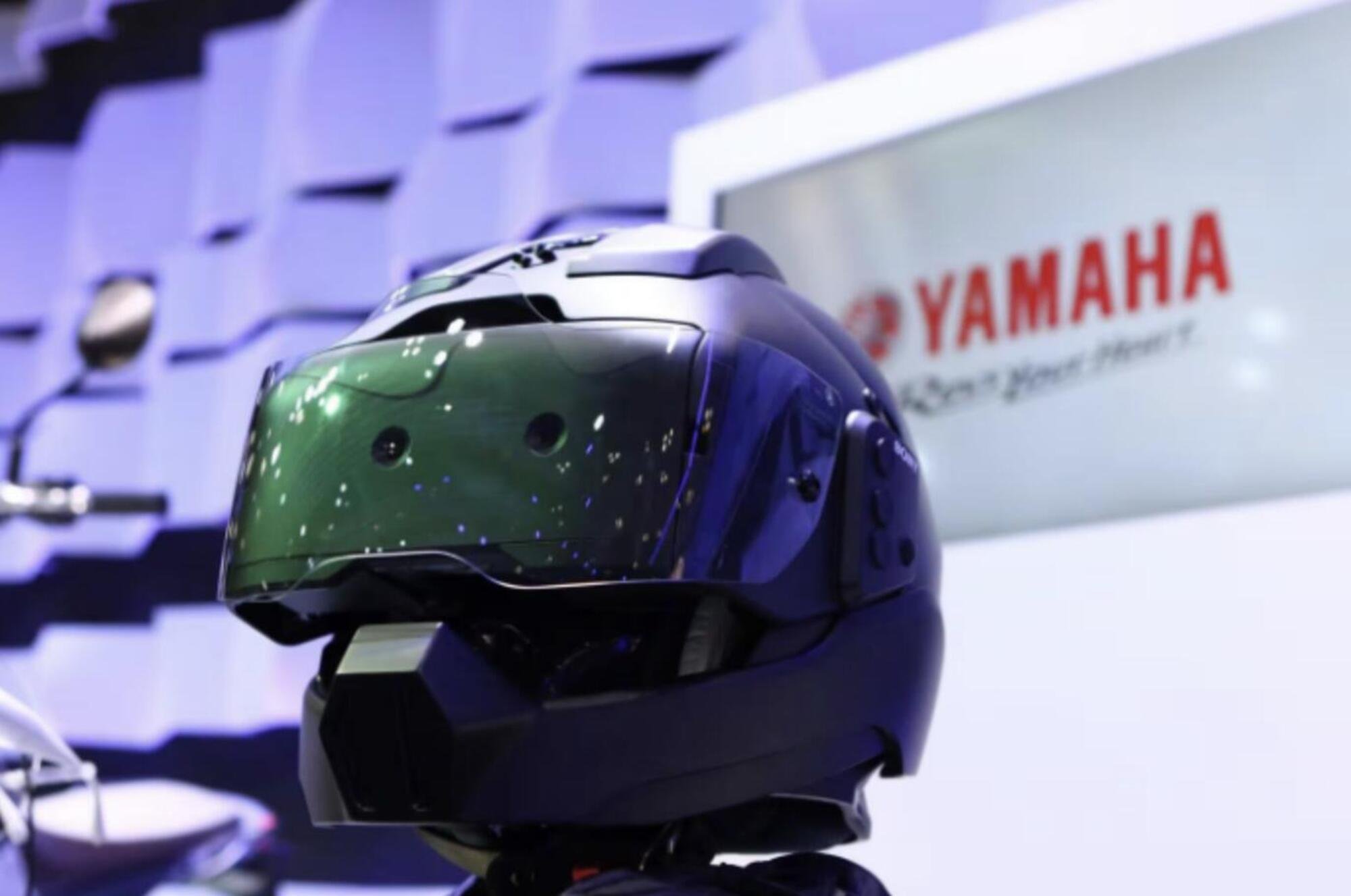 Yamaha al lavoro su un casco a realt&agrave; aumentata 