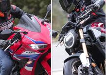 Honda CB650R e CBR650R TEST, le prime con la E-Clutch! [VIDEO]