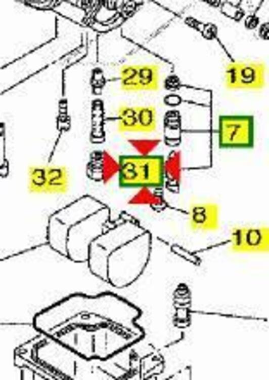 -Getto massimo 128 Yamaha Majesty 250 50M143436400