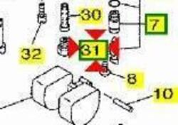 -Getto massimo 128 Yamaha Majesty 250 50M143436400