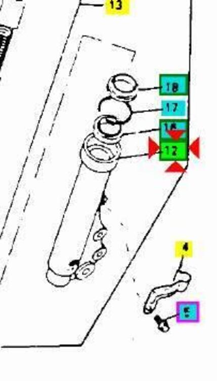 -fodero forcella Sx Yamaha Axis 50 4CUF31361000