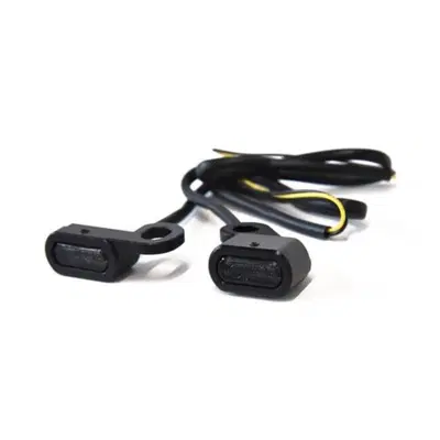 Frecce nere con lenti fume' omologate a LED per Sp 