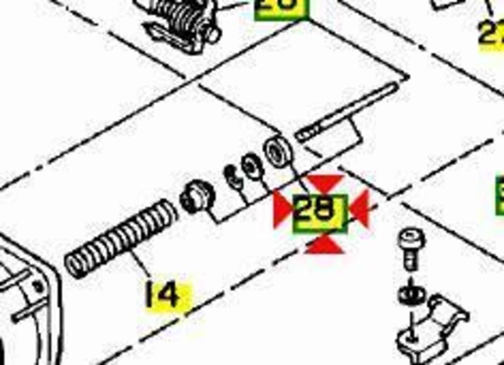 -spillo conico Yamaha Super Tenerè 750 3LD1490J000