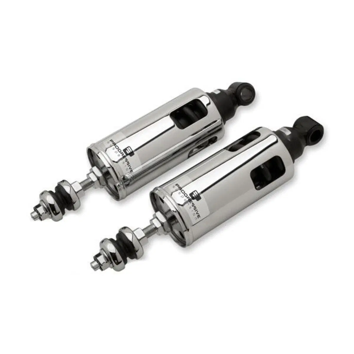 Ammortizzatori cromati altezza regolabile Progress Progressive Suspension