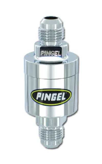 Filtro benzina Pingel cromato filettato 6AN Pingel 