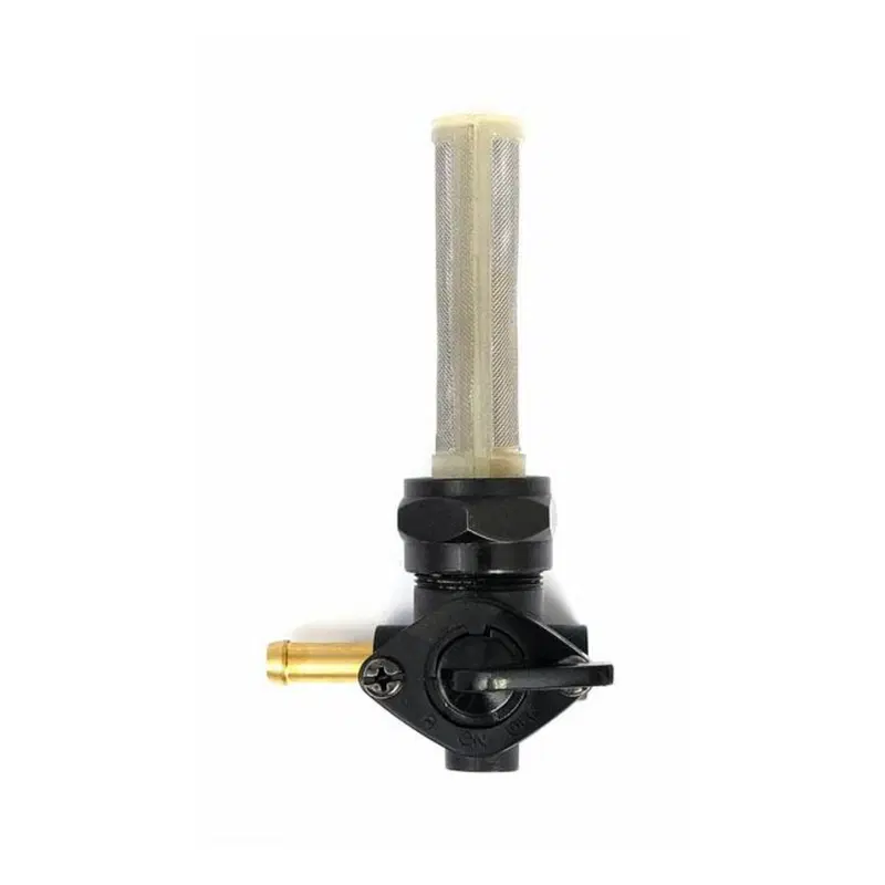 Rubinetto benzina 22mm nero Motorcycle Storehouse 