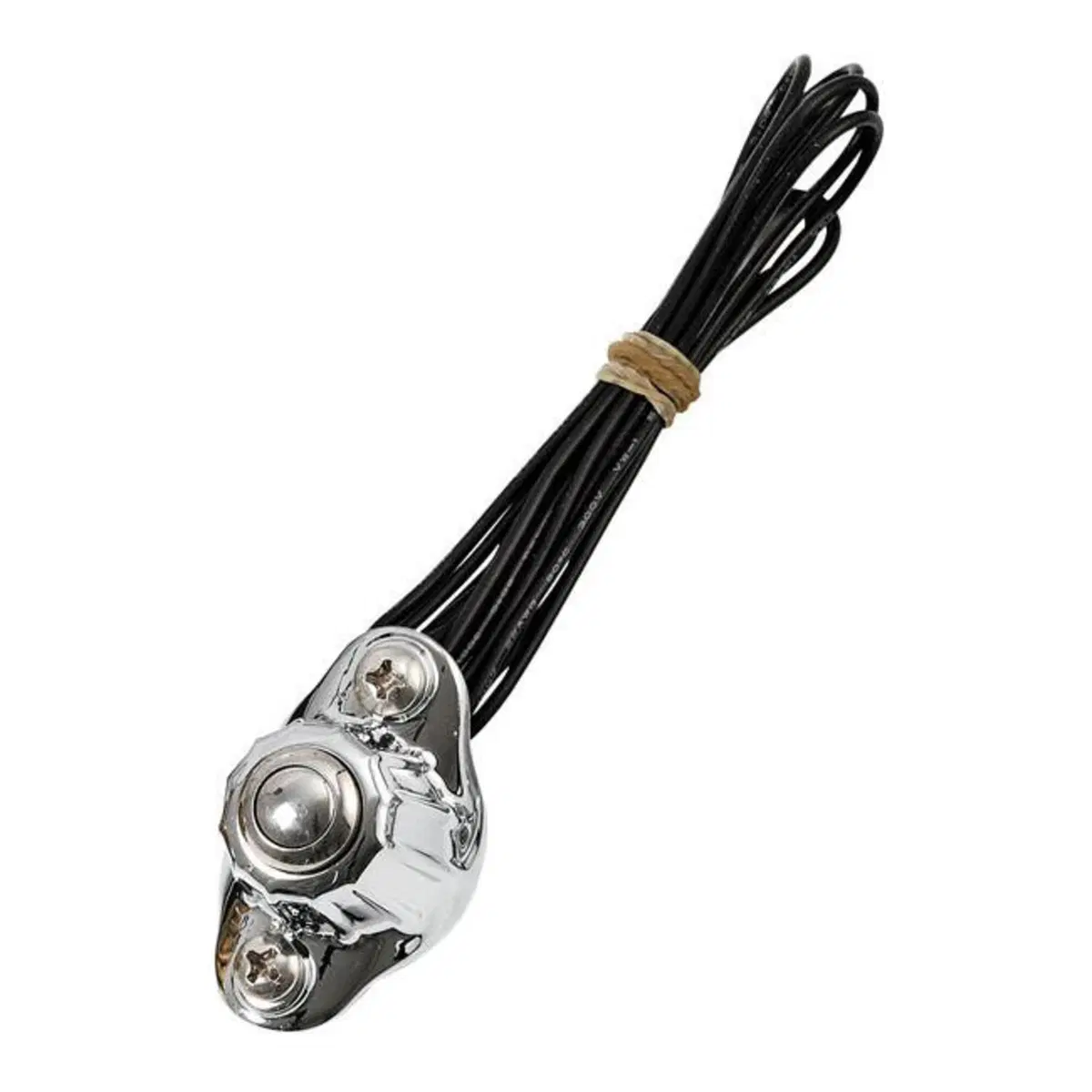 Pulsante Deluxe K-Tech cromato Kustom Tech 