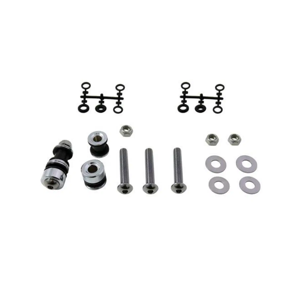 Kit bulloneria sgancio rapido per sissybar schiena 