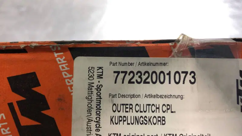 CAMPANA FRIZIONE PER HUSQVARNA FE 250 CODICE 77232 (5)