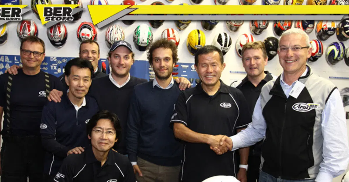 Arai: BER Racing rinnova l'accordo di distribuzione
