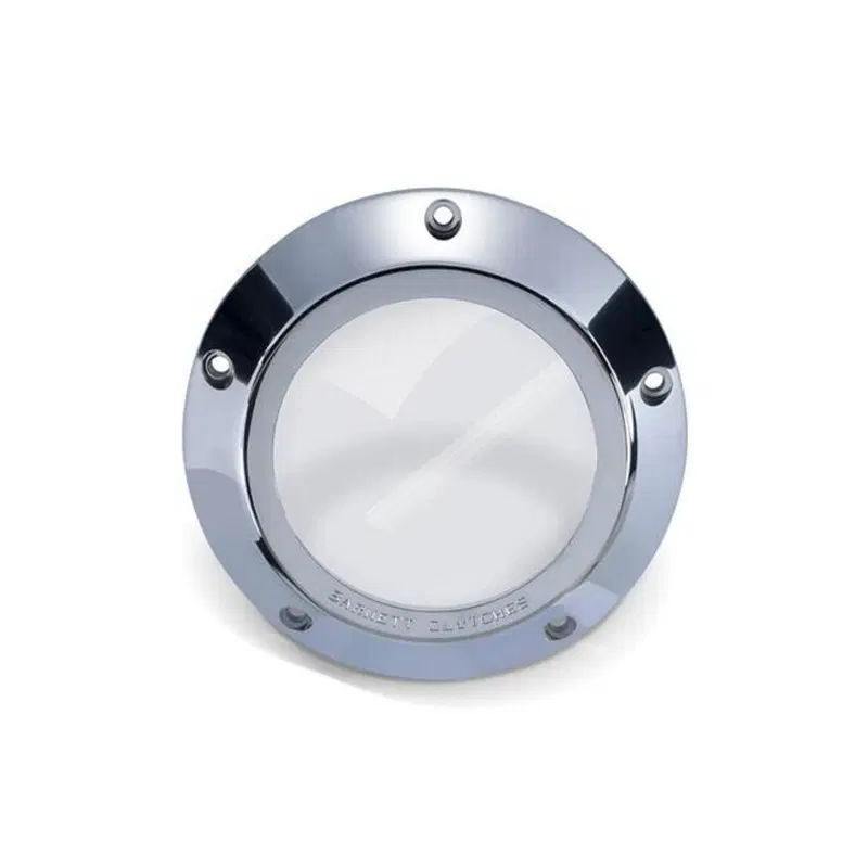 Coperchio frizione derby cover Barnett cromato per