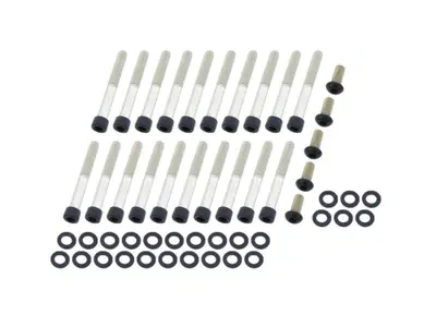 Kit viti coperchi motore nere opache per Buell XB 