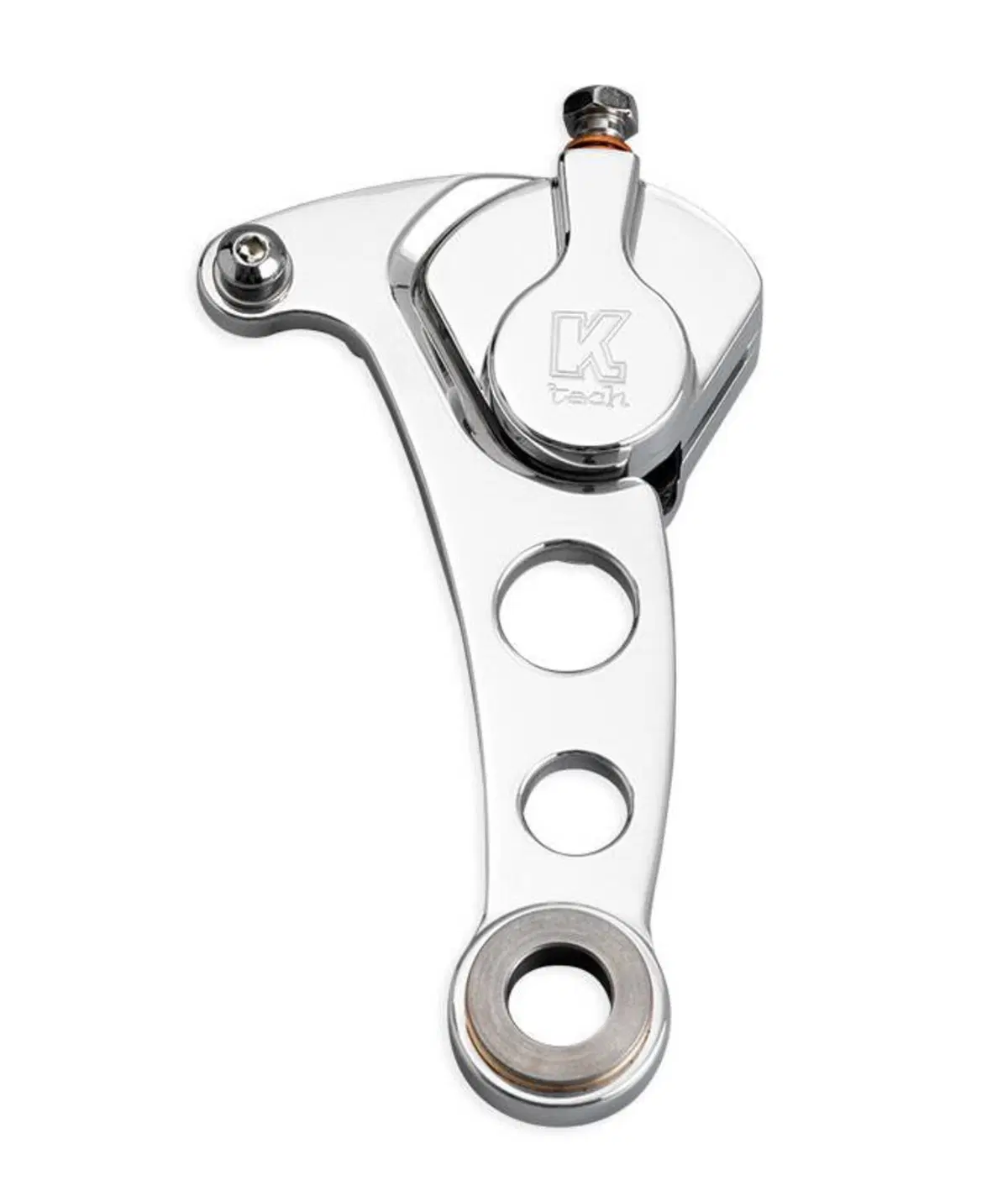 Pinza freno K-Tech ant. 2 pistoni lucidata con sup 