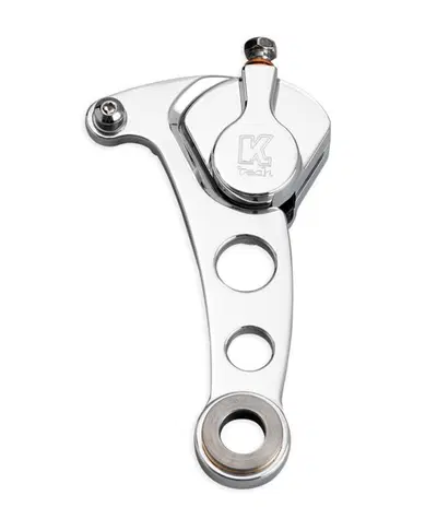 Pinza freno K-Tech ant. 2 pistoni lucidata con sup 