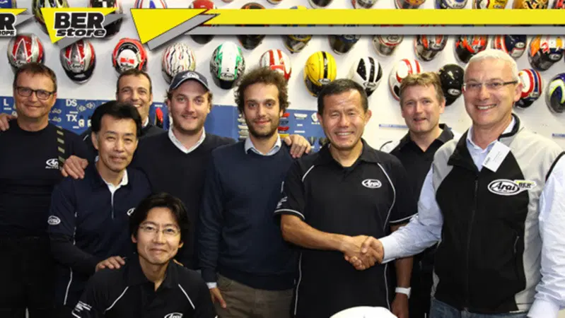 Arai: BER Racing rinnova l'accordo di distribuzione