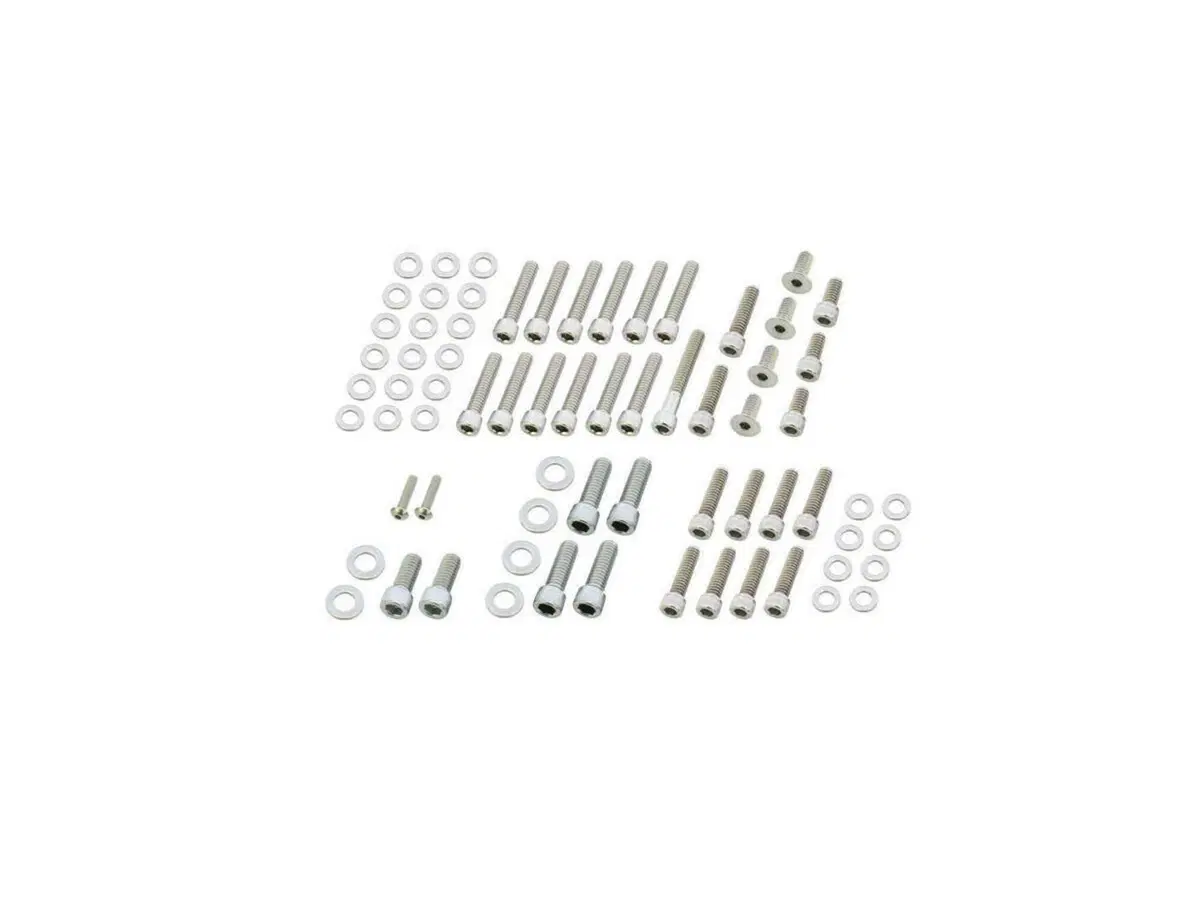 Kit completo viti motore inox per FL e FX dal 1977 