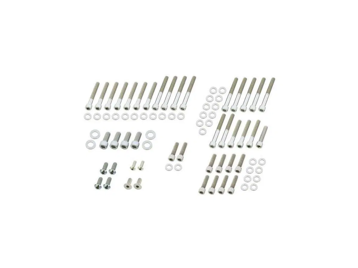 Kit completo viti motore inox per Sportster dal 19 