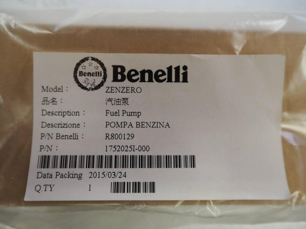 Pompa benzina Benelli Zenzero cod. R800129 - 17520 (2)