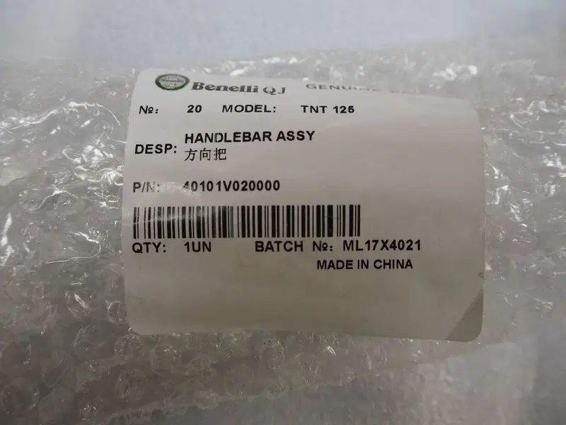 Manubrio Benelli TNT 125 cod. 40101V020000 (2)