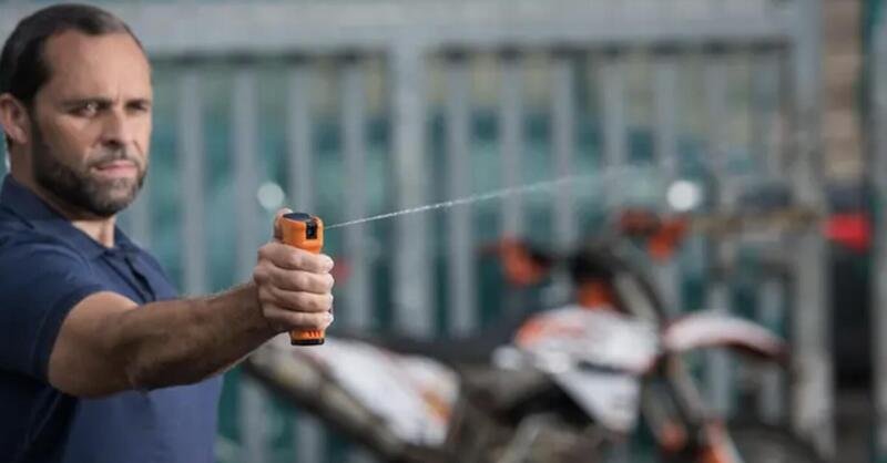 Spray marcatori...per combattere i furti di moto!