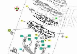-Quadro strumenti Yamaha Majesty 250 5SJ835000100