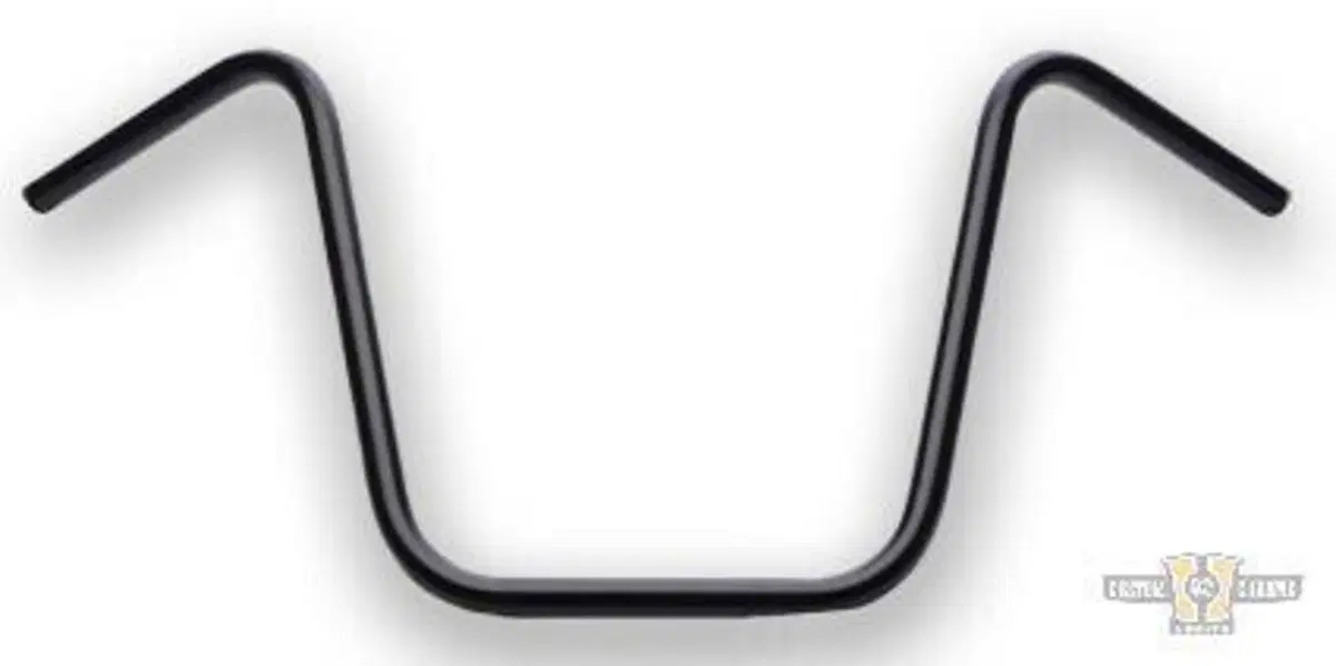 Manubrio Ape Hanger 1" alto 16" nero con fossette Santee