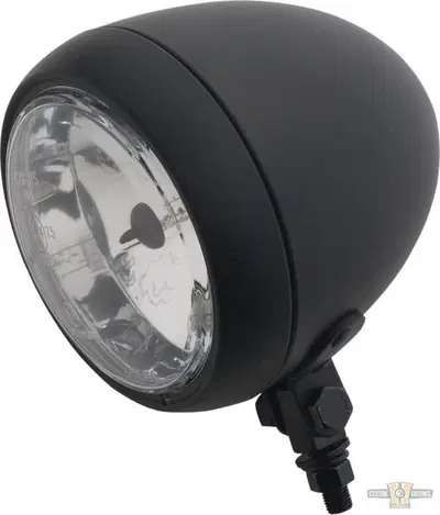 Faro anteriore 4 1/2" COLORADO nero - omologato Cu 