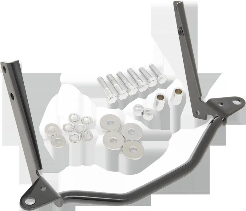Kit barra fari supplementari nera con bulloneria d Drag Specialties