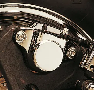 Pinza freno posteriore Cromata per Sportster, FXR, 