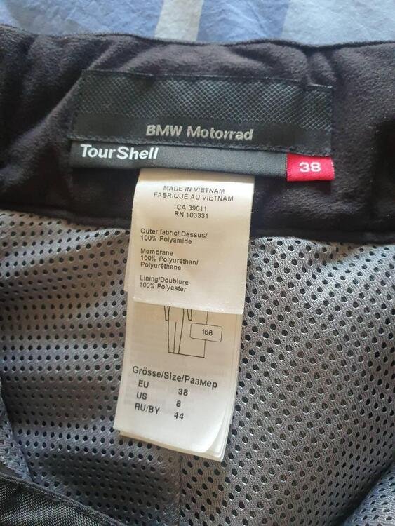 Pantaloni moto donna BMW Motorrad Tour Shell (4)