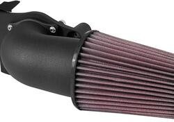 Kit filtro aria K&N Aircharger 90° nero per Tourin