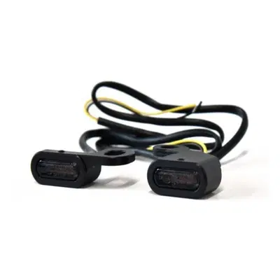 Frecce nere con lenti fume' omologate a LED per Sp 