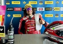 Dunlop CIV 2024. Supersport 600NG, Andrea Mantovani: Questa vittoria la dedico a mio babbo [VIDEO]